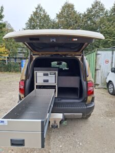 Bedrijfswageninrichting kastensysteem HEBI